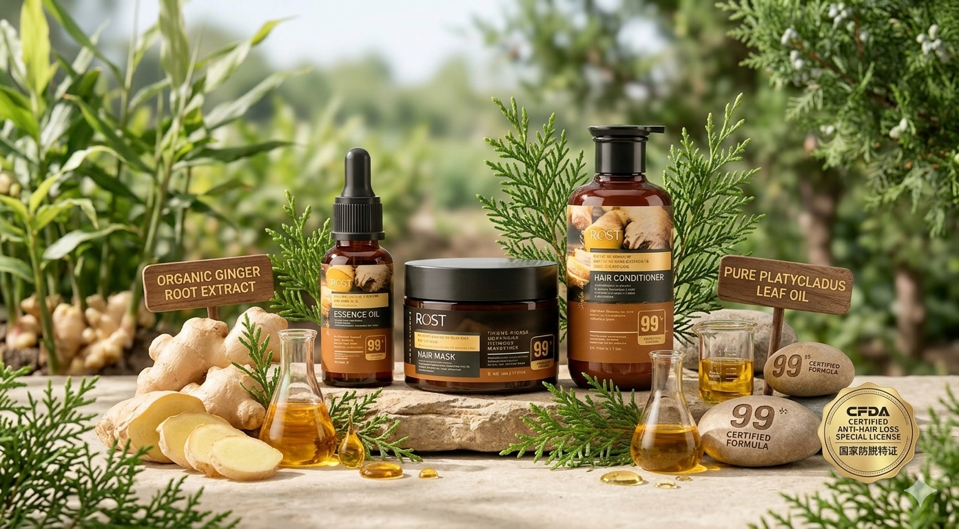 Anti-Hair Loss private Label | CFDA Certified Factory | Pharma-grade Shampoo